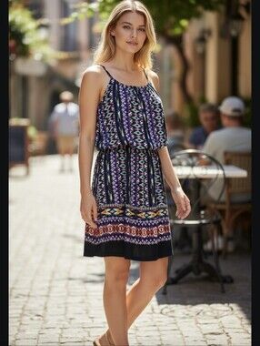 Magic Brand Pretty Little Blousson Dress. Size Medium